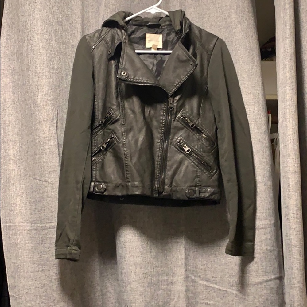 Nordstrom leather jacket DONATING MON,MAKE OFFER!